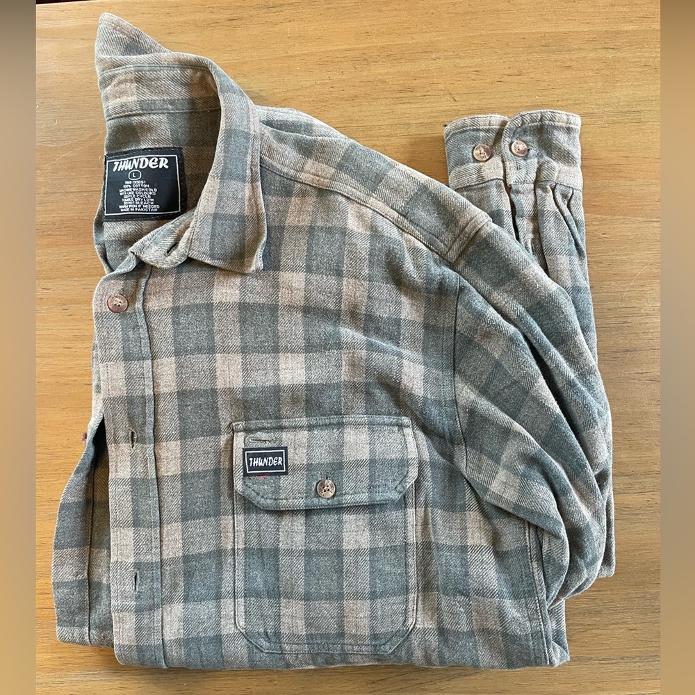 Thunder flannel